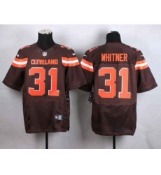 nike nfl jerseys cleveland browns 31 whitner brown[Elite][new style]
