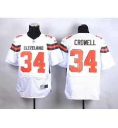 nike nfl jerseys cleveland browns 34 crowell white[Elite][new style]