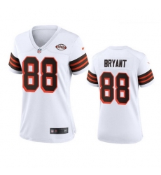 Women Cleveland Browns 88 Harrison Bryant Nike 1946 Collection Alternate Game Limited NFL Jersey   White