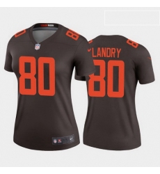 Women Jarvis Landry Cleveland Browns Nike Rush Limited Vapor Untouchable Jersey Brown