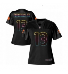 Womens Odell Beckham Jr Game Black Nike Jersey NFL Cleveland Browns 13 Fashion