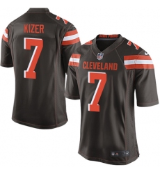 Nike Browns #7 DeShone Kizer Brown Team Color Youth Stitched NFL New Elite Jersey