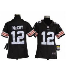 Nike Youth NFL Cleveland Browns #12 Colt McCoy Brown Jerseys