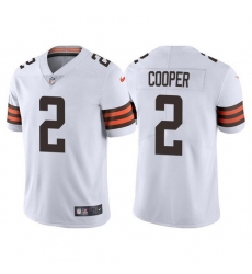 Youth Cleveland Browns 2 Amari Cooper Brown Vapor Untouchable Limited Stitched Jersey