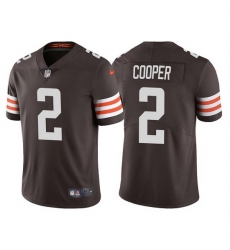 Youth Cleveland Browns 2 Amari Cooper White Vapor Untouchable Limited Stitched Jersey