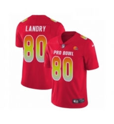 Youth Cleveland Browns 80 Jarvis Landry Limited Red AFC 2019 Pro Bowl Football Jersey