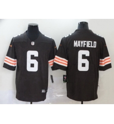 Youth Nike Cleveland Browns 6 Baker Mayfield Brown Vapor Limited Jersey