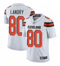 Youth Nike Cleveland Browns 80 Jarvis Landry White Vapor Untouchable Limited Player NFL Jersey