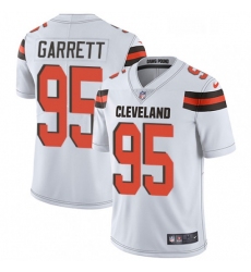 Youth Nike Cleveland Browns 95 Myles Garrett White Vapor Untouchable Limited Player NFL Jersey