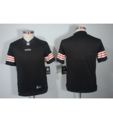 Youth Nike Cleveland Browns Blank Brown Color[Youth Limited Jerseys]
