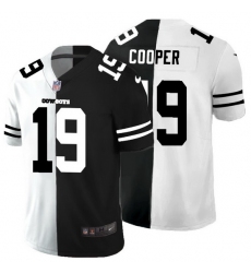 Dallas Cowboys 19 Amari Cooper Men Black V White Peace Split Nike Vapor Untouchable Limited NFL Jersey