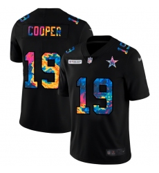 Dallas Cowboys 19 Amari Cooper Men Nike Multi Color Black 2020 NFL Crucial Catch Vapor Untouchable Limited Jersey