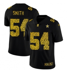 Dallas Cowboys 54 Jaylon Smith Men Nike Leopard Print Fashion Vapor Limited NFL Jersey Black