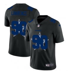 Dallas Cowboys 90 Demarcus Lawrence Men Nike Team Logo Dual Overlap Limited NFL Jersey Black