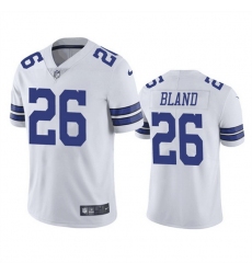 Men Dallas Cowboys 26 DaRon Bland White Vapor Untouchable Limited Stitched Football Jersey
