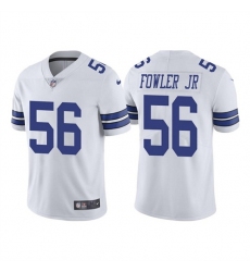 Men Dallas Cowboys 56 Dante Fowler Jr  White Vapor Limited Stitched Jersey