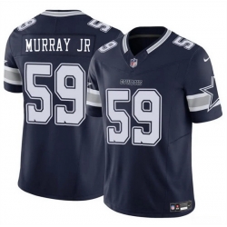 Men Dallas Cowboys 59 Kenneth Murray JR Navy 2025 F U S E Vapor Untouchable Limited Stitched Football Jersey