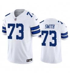 Men Dallas Cowboys 73 Tyler Smith White 2023 F U S E  Limited Stitched Football Jersey
