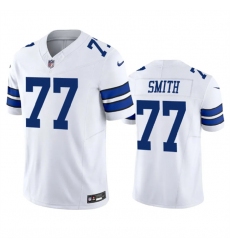 Men Dallas Cowboys 77 Tyron Smith White 2023 F U S E  Limited Stitched Football Jersey