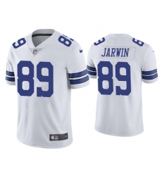 Men Dallas Cowboys 89 Blake Jarwin White Vapor Limited Stitched Jersey