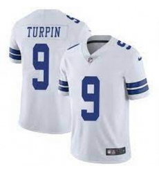 Men Dallas Cowboys 9 KaVontae Turpin White Limited Jersey