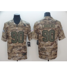 Men Dallas Cowboys 90 Demarcus Lawrence Nike Camo Salute to Service Stitched NFL Limited Jersey
