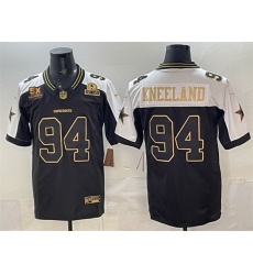 Men Dallas Cowboys 94 Marshawn Kneeland Black Gold 2025 F U S E With 5x Super Bowl Champions 26 Established In 1960 Patch Vapor Limited Stitched Football Men Dallas Cowboys 94 Marshawn Kneeland Black Gold 2025 F U S E With 5x Super Bowl Champions 26 Established In 1960 Patch Vapor Limited Stitched Football