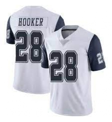 Men Dallas Cowboys Nike Malik Hooker Limited White Thanksgivens Vapor Untouchable Jersey
