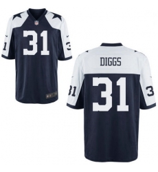 Men Nike Cowboys 31 Treyvon Diggs Thankgivin Stitched NFL Jersey