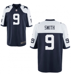 Men Nike Dallas Cowboys Jaylon Smith 9 Blue Thanksgivens Vapor Limited NFL Jersey
