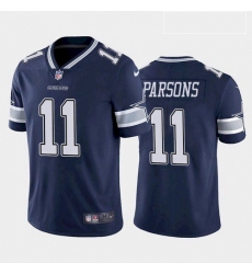 Men Nike Dallas Cowboys Micah Parsons #11 Blue Vapor Limited Stitched NFL Jersey 