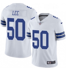 Mens Nike Dallas Cowboys 50 Sean Lee White Vapor Untouchable Limited Player NFL Jersey
