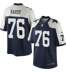 Mens Nike Dallas Cowboys #76 Greg Hardy Limited Navy Blue Throwback Alternate NFL Jersey