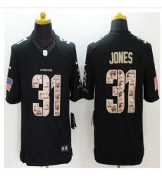 New Dallas Cowboys #31 Byron Jones Black Men's Stitched NFL Limited Salute to Service Jersey