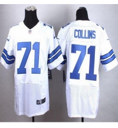 New Dallas Cowboys #71 La'el Collins White Men Stitched NFL Elite Jersey