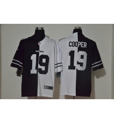 Nike Cowboys 19 Amari Cooper Black And White Split Vapor Untouchable Limited Jersey