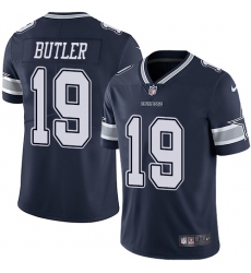 Nike Cowboys #19 Brice Butler Navy Blue Team Color Mens Stitched NFL Vapor Untouchable Limited Jersey