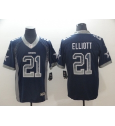 Nike Cowboys 21 Brice Elliott Navy Blue Team Color Mens Stitched NFL Limited Jersey