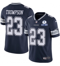 Nike Cowboys 23 Darian Thompson Navy Blue Team Color Men Stitched With Established In 1960 Patch NFL Vapor Untouchable Limited Jersey