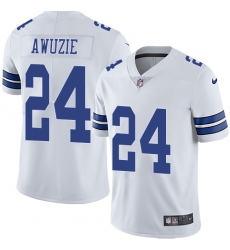 Nike Cowboys #24 Chidobe Awuzie White Mens Stitched NFL Vapor Untouchable Limited Jersey