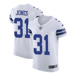 Nike Cowboys #31 Byron Jones White Mens Stitched NFL Vapor Untouchable Elite Jersey