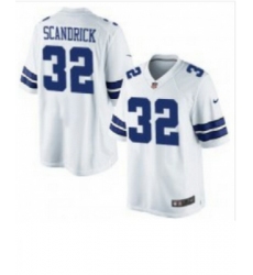 Nike Cowboys #32 Orlando Scandrick Navy White Mens Stitched NFL Limited Jersey