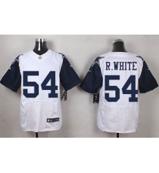 Nike Cowboys #54 Randy White White Mens Stitched NFL Elite Rush Jerseys