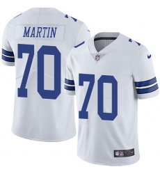 Nike Cowboys #70 Zack Martin White Mens Stitched NFL Vapor Untouchable Limited Jersey