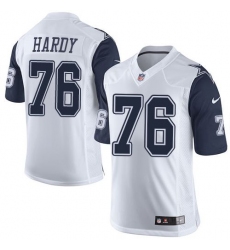 Nike Cowboys #76 Greg Hardy White Mens Stitched NFL Limited Rush Jerseys