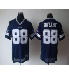 Nike Cowboys #88 Dez Bryant Navy Blue Team Color Mens Stitched NFL Elite Jersey