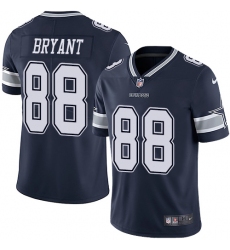 Nike Cowboys #88 Dez Bryant Navy Blue Team Color Mens Stitched NFL Vapor Untouchable Limited Jersey