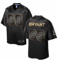 Nike Cowboys #88 Dez Bryant Pro Line Black Gold Collection Mens Stitched NFL Game Jersey