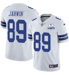 Nike Cowboys 89 Blake Jarwin White Men Stitched With Established In 1960 Patch NFL Vapor Untouchable Limited Jersey