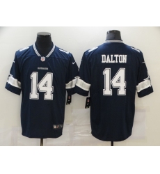 Nike Dallas Cowboys 14 Andy Dalton Navy Vapor Untouchable Limited Jersey